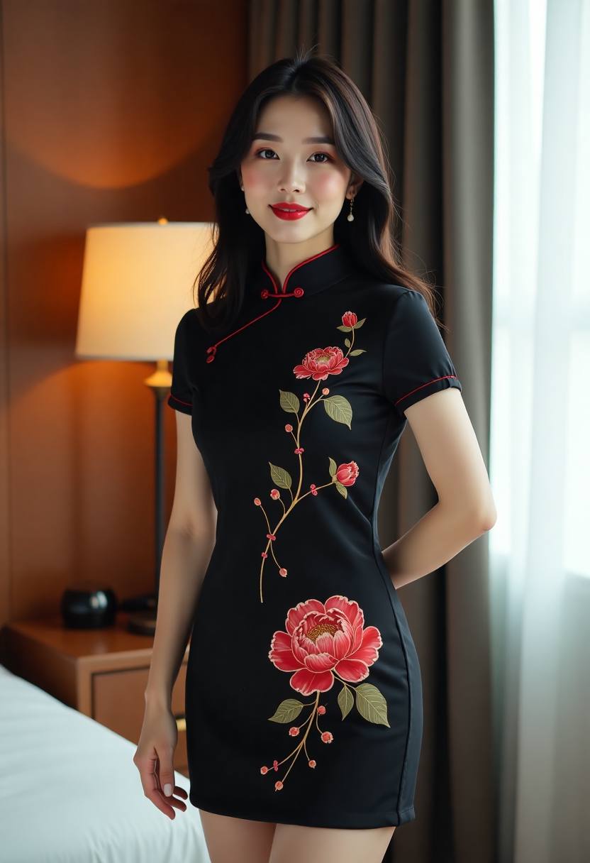 女生练习爵士舞基础动作